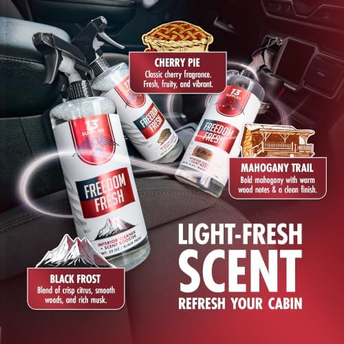 Freedom Fresh Car Interior Cleaner Spray, Mahogany Trail, 32 oz