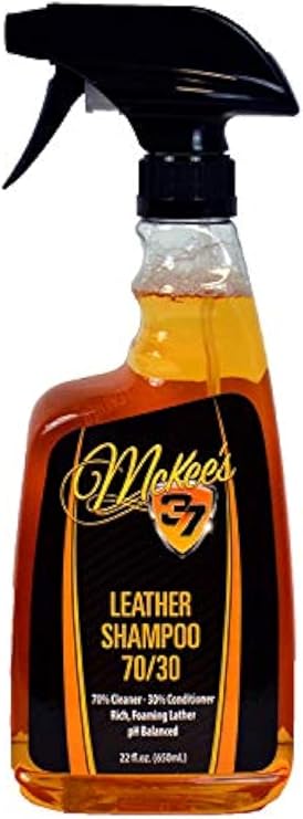 McKee's 37 Leather Shampoo 70/30 (Cleaner/Conditioner), 22 fl. oz.