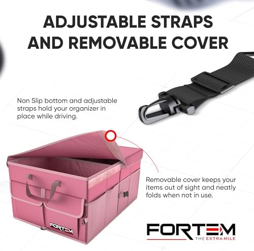 Trunk Organizer - Foldable Car Organizer & Storage for SUVs & Trucks