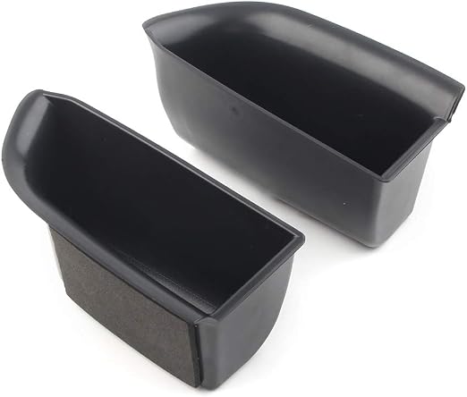 Cnaloo12 Front Row Door Organizer Storage Tray Armrest Box Phone Container Grab Handle Tray Insert Glove Pallet for Toyo
