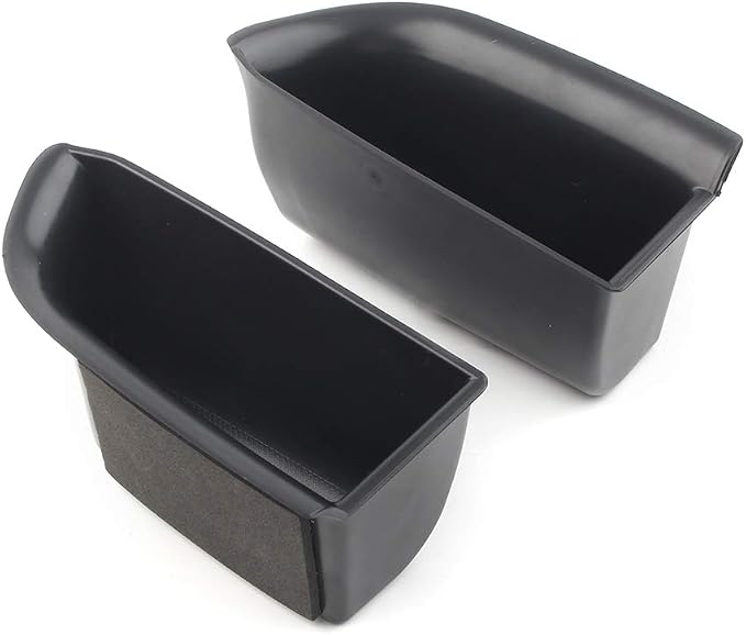 Cnaloo12 Front Row Door Organizer Storage Tray Armrest Box Phone Container Grab Handle Tray Insert Glove Pallet for Toyo