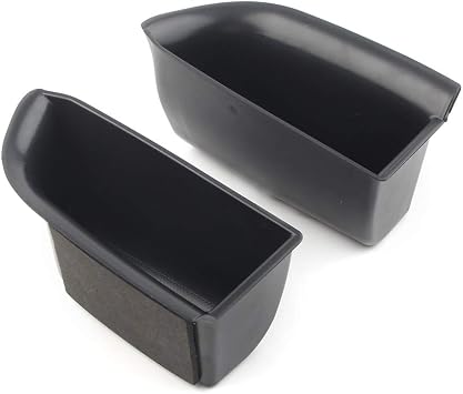 Cnaloo12 Front Row Door Organizer Storage Tray Armrest Box Phone Container Grab Handle Tray Insert Glove Pallet for Toyo