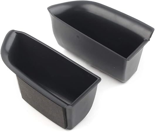 Cnaloo12 Front Row Door Organizer Storage Tray Armrest Box Phone Container Grab Handle Tray Insert Glove Pallet for Toyo