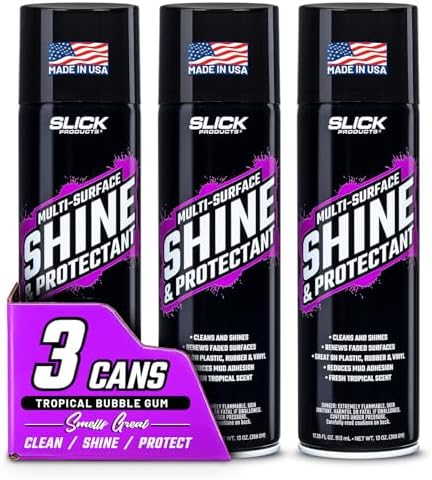 Shine & Protectant High Gloss Coating Spray (3-Pack)