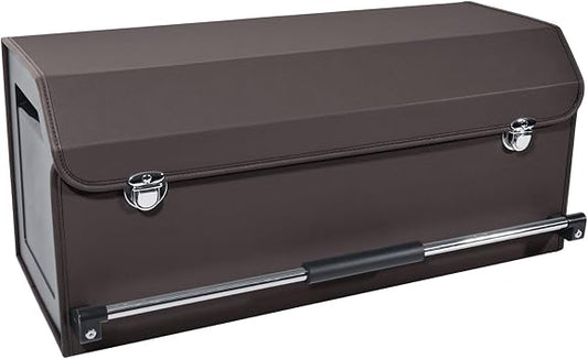 Trunk Organizer for Car with Lid Leather Trunk Organizer Car Organizer