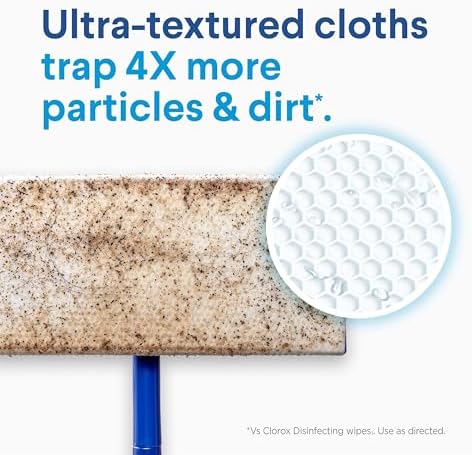 Disinfecting Wet Mopping Cloths, Rain Clean, 24 Ct., 2 Pack