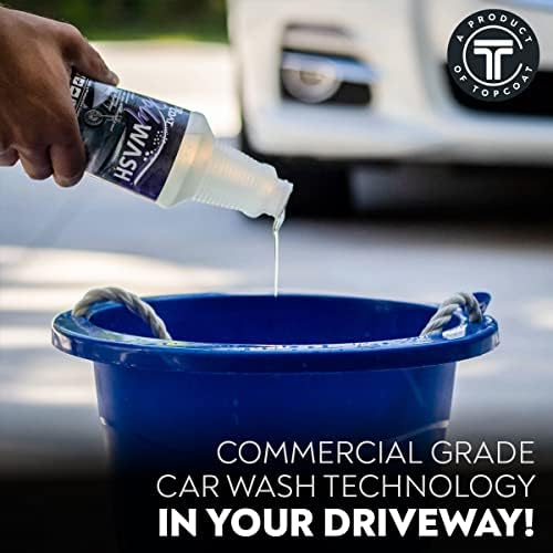 TopCoat PolyWash Concentrated, PH-Neutral Car Wash Soap