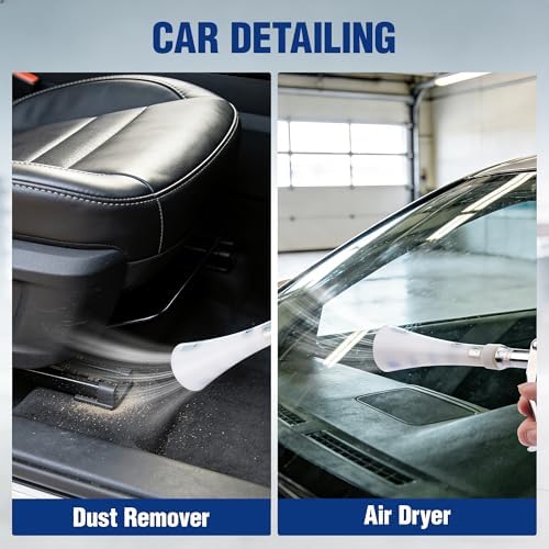 Tornado Air Blow Gun for Car Detailing and Workshop Cleaning