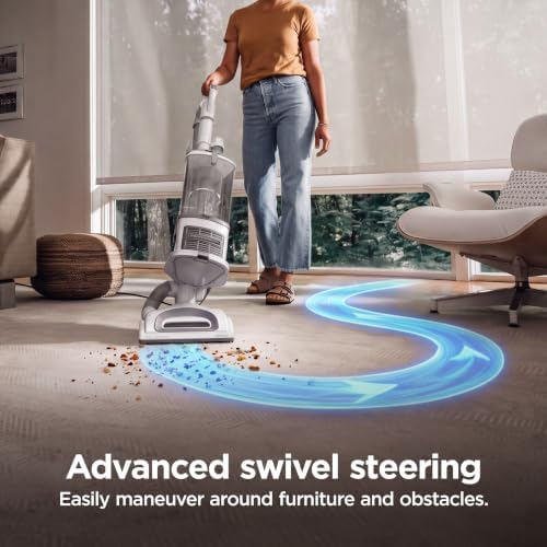 Shark Navigator Lift-Away Upright Vacuum Cleaner, HEPA, White, NV356E​