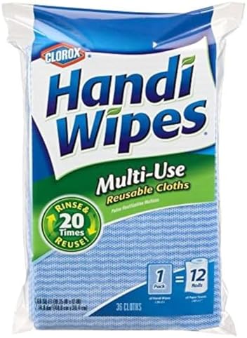 Handi Wipes Multi-Use Reuseable Cloths, 36 Count