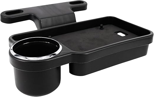Car Cup Holder Tray, Detachable Eating Organizer Backseat Car Tray, Car Back Seat Organizer Foldable Desing, Automotive 