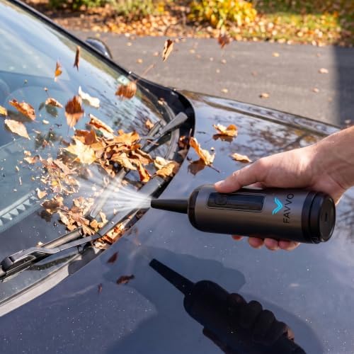 Cordless Car Vacuum, 20000Pa Handheld Vacuum for Pet Hair, 4-in-1 Portable with Blower & Inflator, 3 Speeds, USB-C Rechargeable, 0.9 lb Lightweight, for Car, Home, Office Keyboards