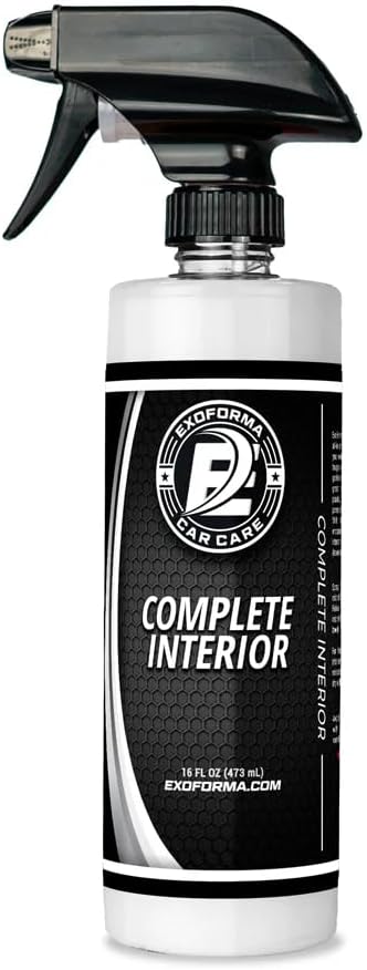 ExoForma Complete Interior - Multipurpose Car Interior Cleaner & Protectant From UV - Car Cleaning Supplies - Matte Fini