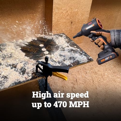 WORX Cordless Blower/Inflator, 20V Dust Cleaner, WX099L.9