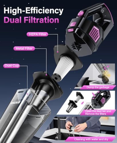 Handheld Vacuum Cordless, Hand Held Car Vacuum, Hand Vacuum