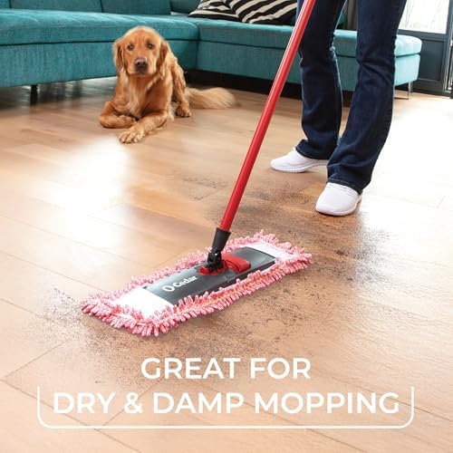 Pet Pro Microfiber Hair & Dust Mop | 3X Pet Hair Removal* | Electrostatic Dry Dust Mop for Dog & Cat Homes | Hardwood, Tile & Hard Floor Cleaning