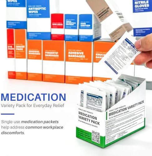 First Aid Kit Refill OSHA-Compliant 50-Person