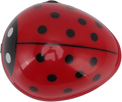 Mini Desktop Vacuum Cleaner Cartoon Ladybug Sweeper Handheld Vacuum Paper Portable Ladybird Shape for Cute Red Red Ladyb