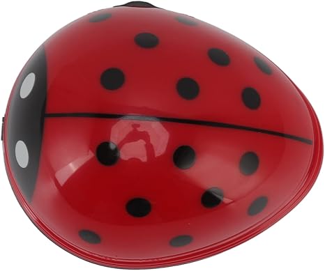 Mini Desktop Vacuum Cleaner Cartoon Ladybug Sweeper Handheld Vacuum Paper Portable Ladybird Shape for Cute Red Red Ladyb