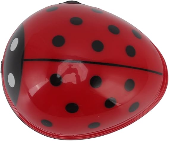 Mini Desktop Vacuum Cleaner Cartoon Ladybug Sweeper Handheld Vacuum Paper Portable Ladybird Shape for Cute Red Red Ladyb