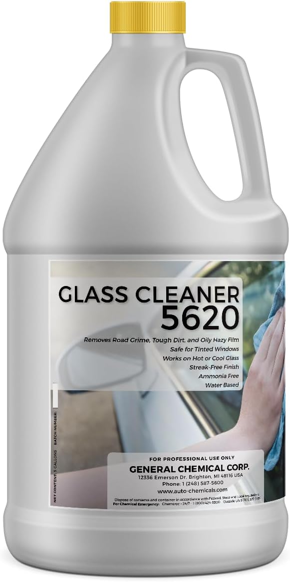 AutoGeneral Car Glass Cleaner 5620 -Streak-Free Window Windshield Power Cleaning Ammonia Free Automobile Glass Cleaner Car Windows & Mirror Cleaner