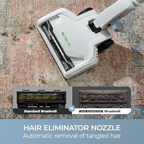 200 Series Corded Stick Vacuum with Hair Eliminator Nozzle