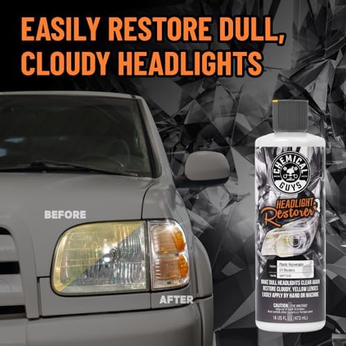 Headlight Restore & Protect, Clears Cloudy Lenses, 16 oz