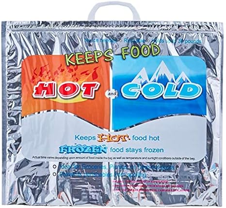 Superio Hot and Cold Insulated Bags for Food Delivery, Grocery Shopping Bags, Food Storage for Hot and Frozen Food for T