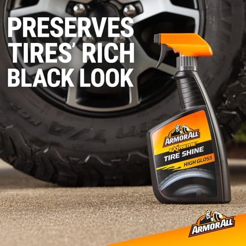 Tire Shine Spray, Even Shine, Minimal Overspray, 2 Count
