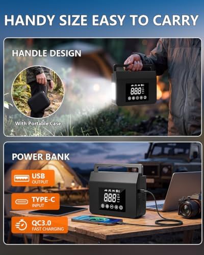 Portable Car Battery Jump Starter with Air Compressor 4000A 150PSI Inflator