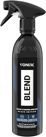 Vonixx Blend Ceramic & Carnauba Spray Wax - Black Edition | Deep Shine for Dark Paints | Superior Automotive Care Soluti