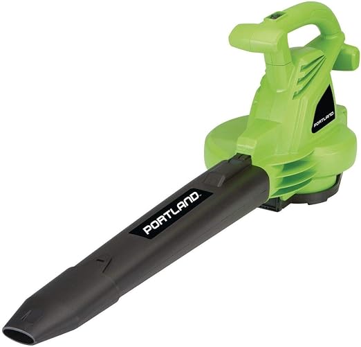(Ship from USA) Portland 3-in-1 Electric Leaf Blower Vacuum Mulcher TriVac 230MPH/12 AMP/2 Speed/Item NO#8Y-IFW818541647