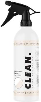 Clean. Interior Quick Detailer – Powerful Cleaning Spray for Vehicle Interiors – Safe for All Surfaces – Removes Dirt, D