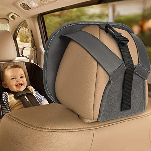 Baby Car Mirror for Rear Facing Car Seats, Dark Grey