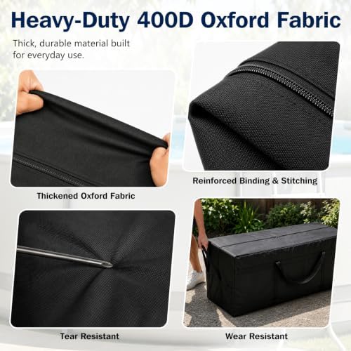 Extra Large Storage Bags for Pool Accessories Storage, 600D Oxford