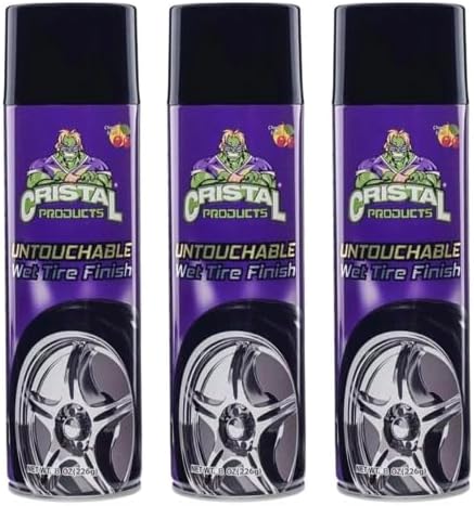 Untouchable Tire Shine Spray High Gloss Tire Shine 8oz 3PK