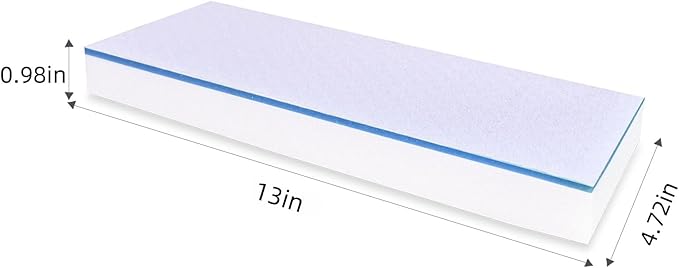 Mops Pad for Floor Cleaning,Magic Sponges Eraser Cleaning Mop Pads Refills Suitable for 13" Flat mop Head (Mop Pad Refill,13"x4.72"x0.98")