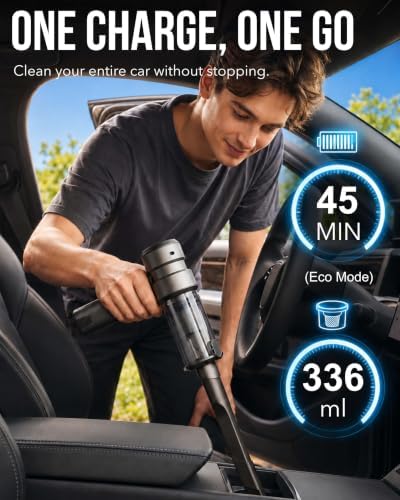 Car-Vacuum Portable Cordless High Power Easy Empty Mini Hand Vacuum