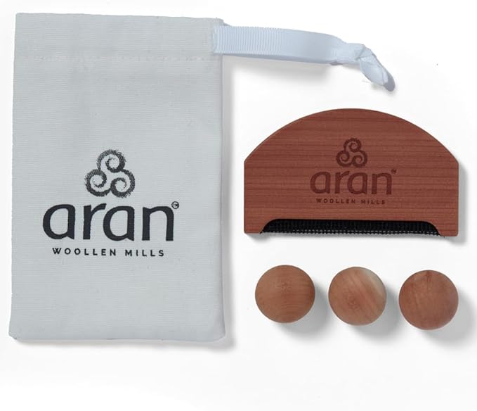 The Aran Sweater Care Set - Aran Wool Sweater De-Pilling Comb - by Aran Woollen Mills