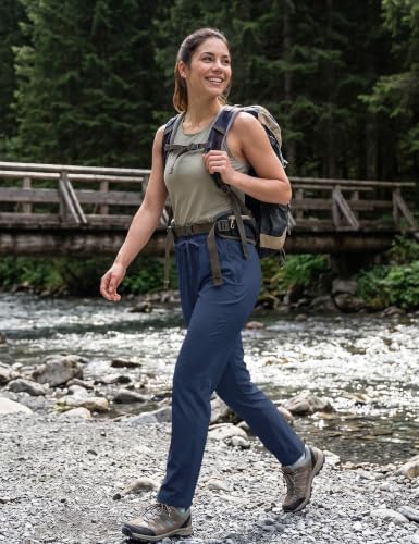 Women's Hiking Lightweight Pants Stretch Travel with Pockets