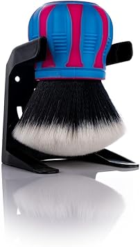 Detail Factory - Curveball XL Synthetic Brush - Ultra Soft Bristles, Comes with Storage Rack, Covers Large Area Inside o