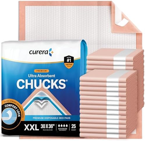 Chucks® Premium Disposable Underpads - 30x36 [25-Pack] Bed Pads
