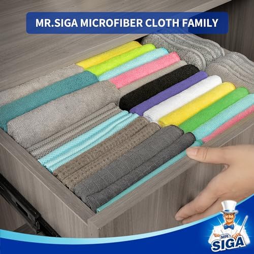 Microfiber Cleaning Cloths, Streak Free Microfiber Towels, 12 Pack