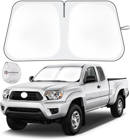 Front Windshield Sun Shade for 2016-2026 Toyota Tacoma Sun Shade