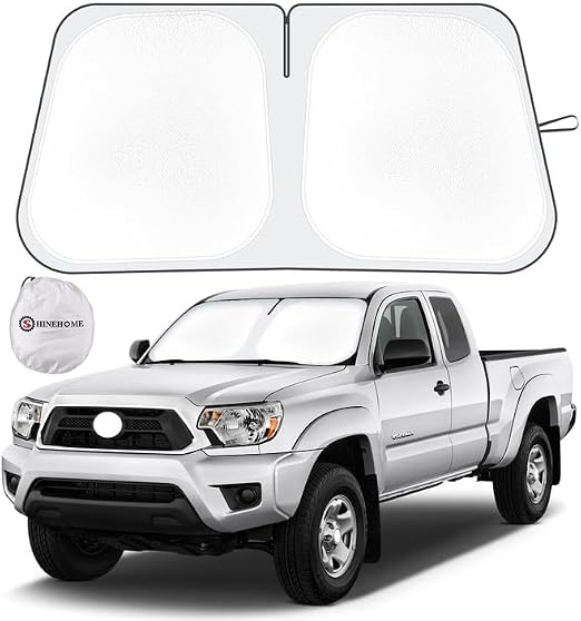 Front Windshield Sun Shade for 2016-2026 Toyota Tacoma Sun Shade