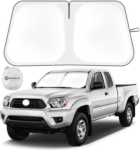 Front Windshield Sun Shade for 2016-2026 Toyota Tacoma Sun Shade