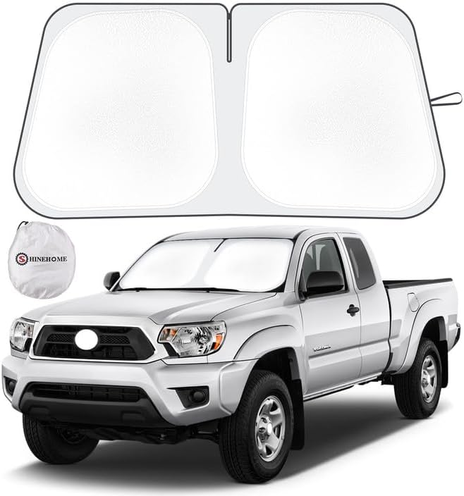 Front Windshield Sun Shade for 2016-2026 Toyota Tacoma Sun Shade