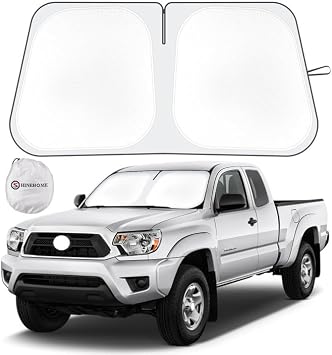 Front Windshield Sun Shade for 2016-2026 Toyota Tacoma Sun Shade