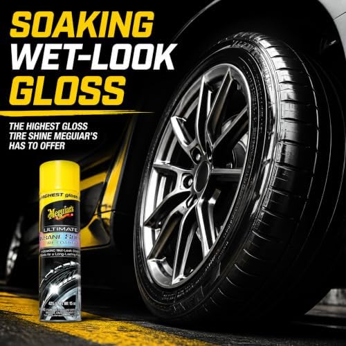 Ultimate Insane Shine Tire Coating, 15 Oz Aerosol Spray, 6 Pack