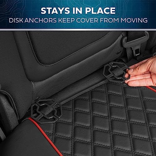 TrimLine Crimson Napa Leather Seat Covers for Cars & SUVs
